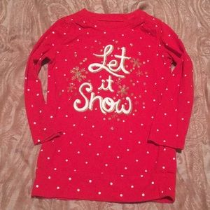 Let it Snow tunic